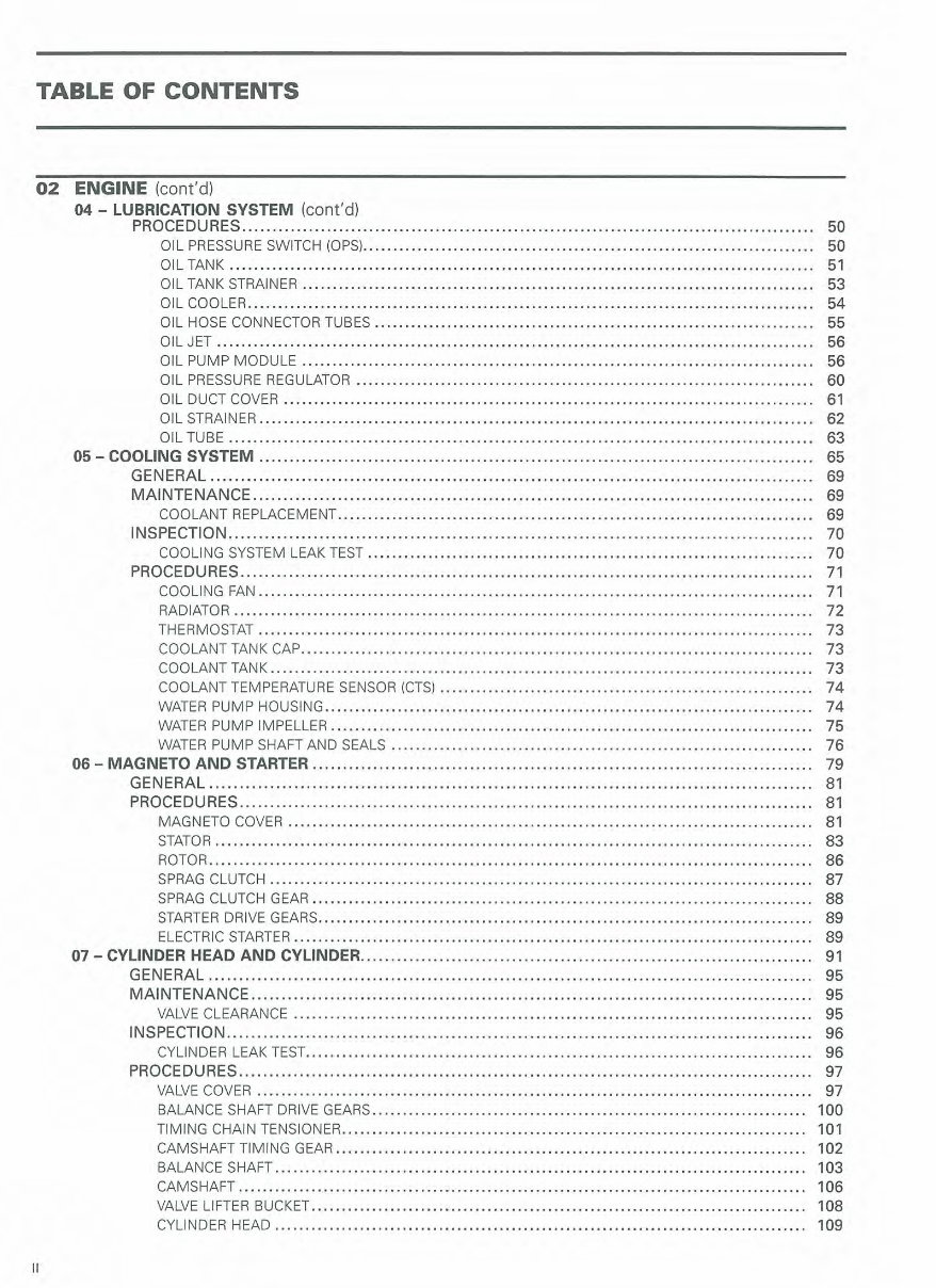 Can-Am 2008-2011 Spyder GS RS RS-S Roadster Service Manual