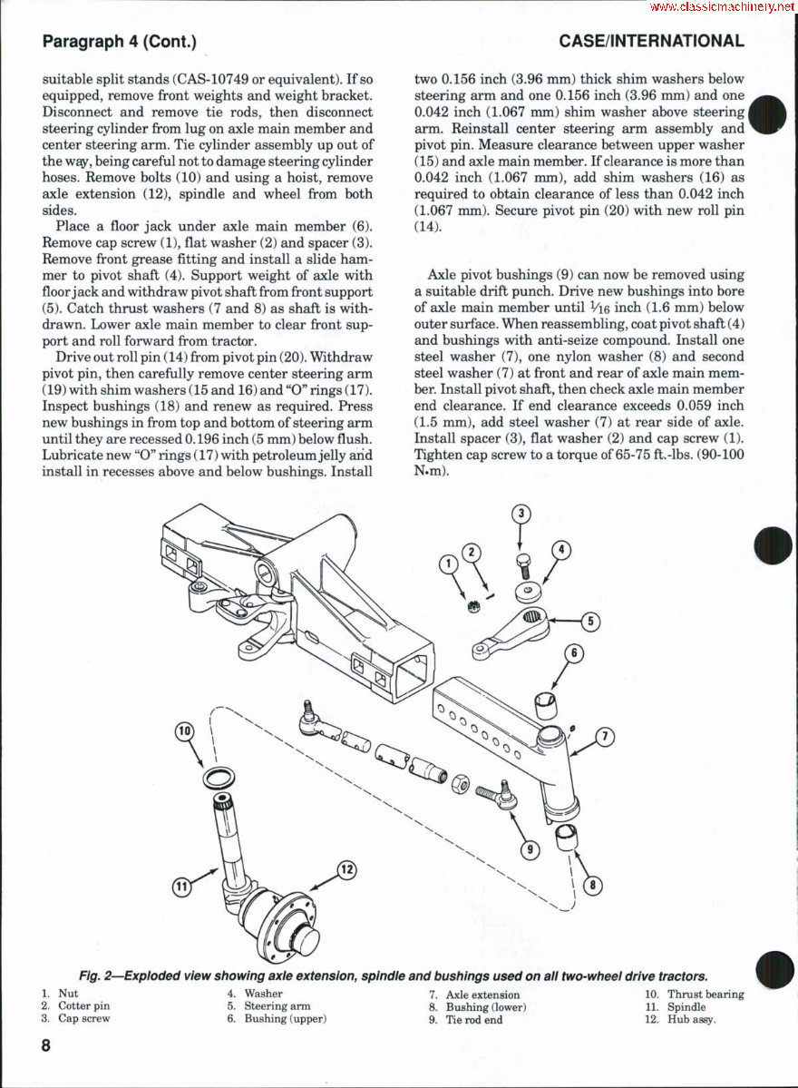 Case IH 7130 Tractor Service Repair Manual | Manuals Online