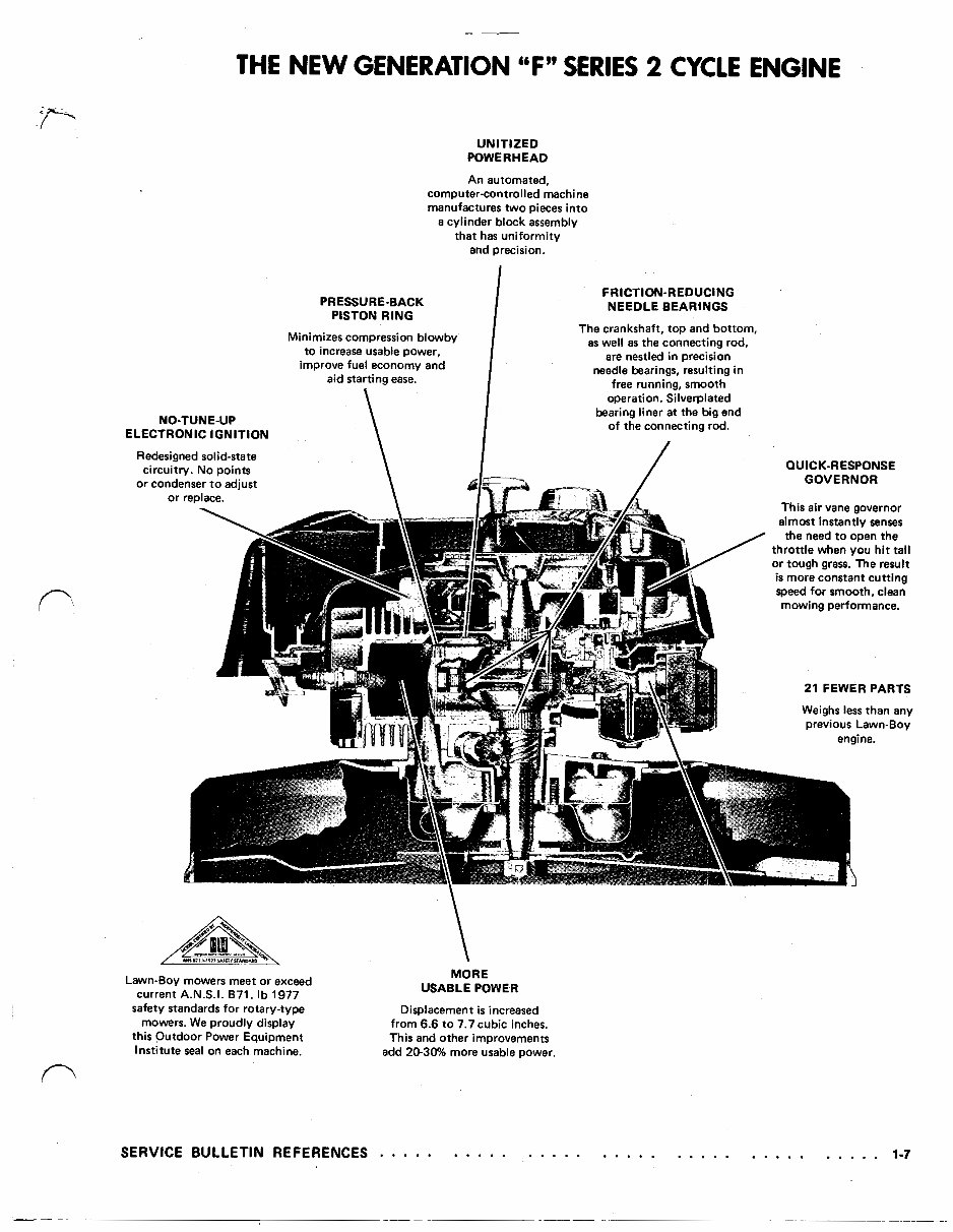 Lawn Boy 10552 Factory Service Work Shop Manual