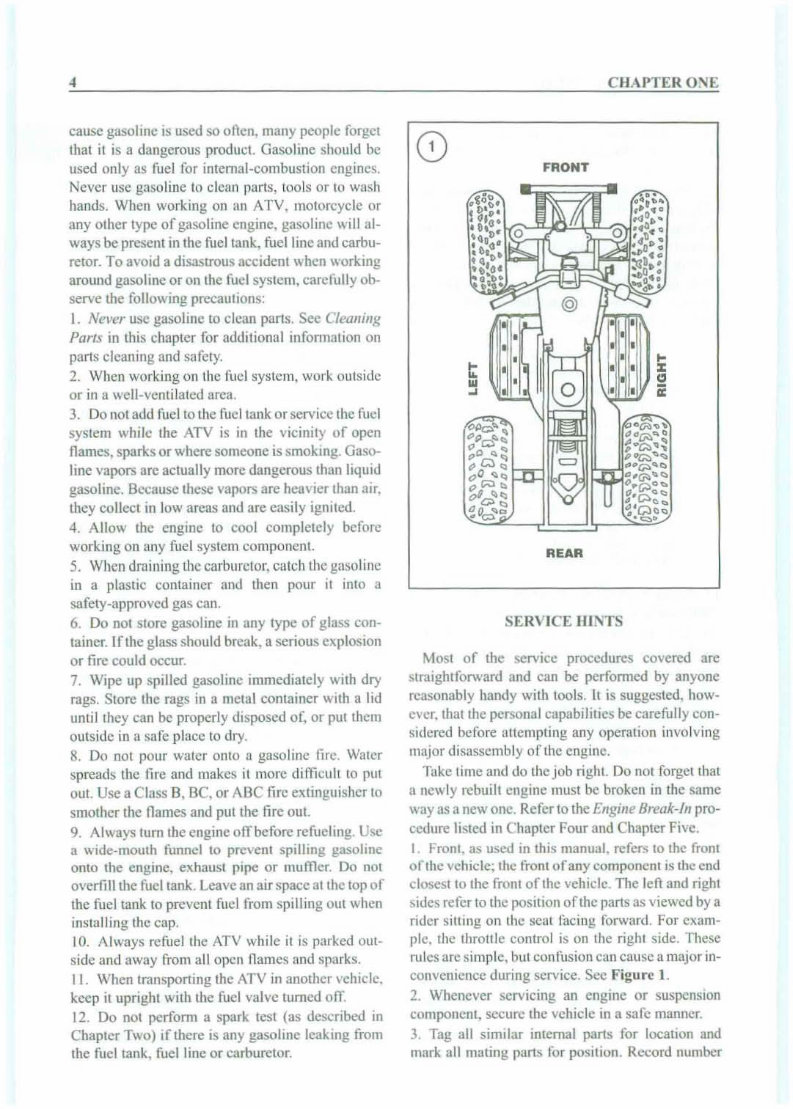 1999 POLARIS MAGNUM 500 SERVICE MANUAL PDF visual data 7