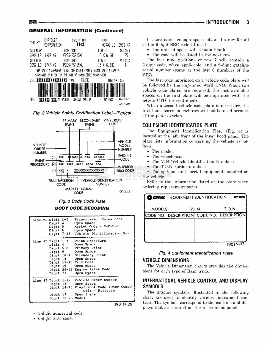 1999 DODGE RAM 2500 SERVICE MANUAL PDF visual data 4