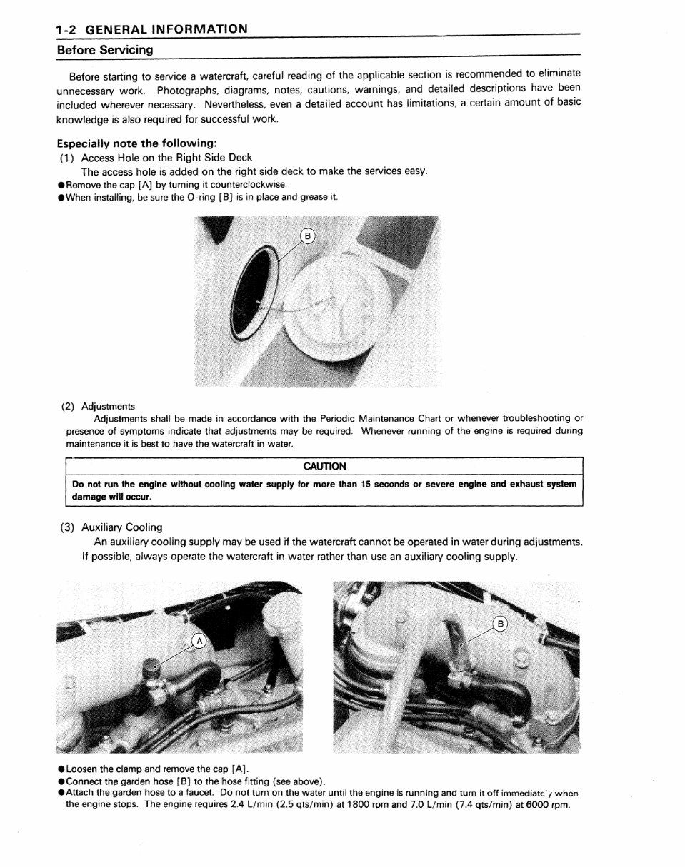 2002 KAWASAKI JET SKI 1200 STX R SERVICE MANUAL visual data 6