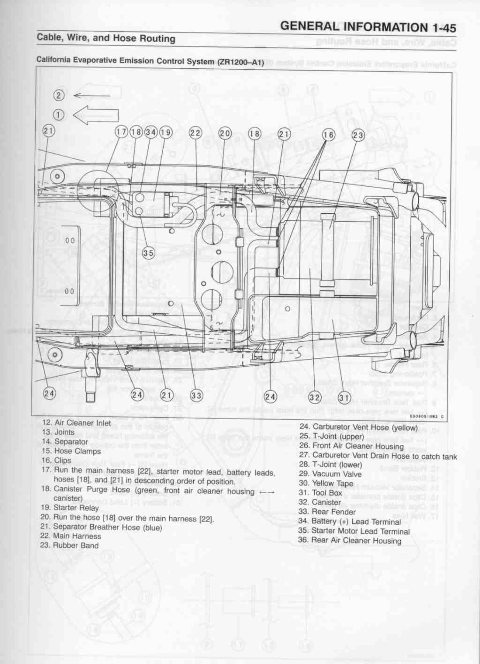 20012006 Kawasaki ZRX1200(R/S) Repair manual