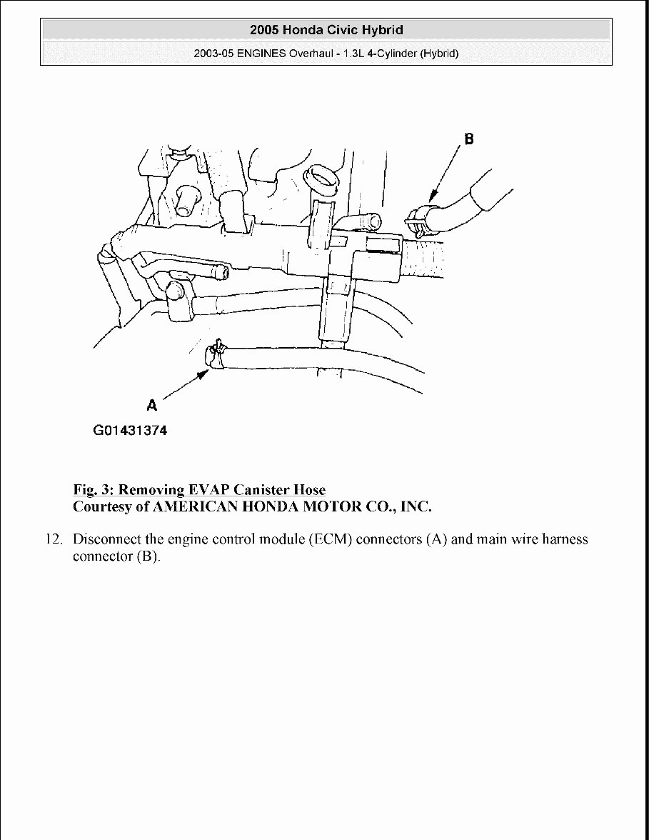 2005 Honda Civic Service & Repair Manual Software