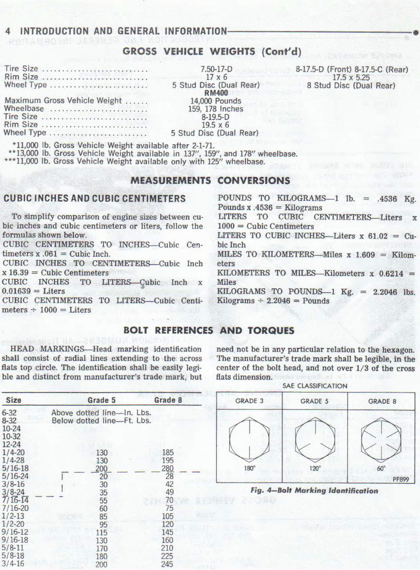 DODGE MOTORHOME CHASSIS M300 375 RM300 350 400 Service Repair Manual
