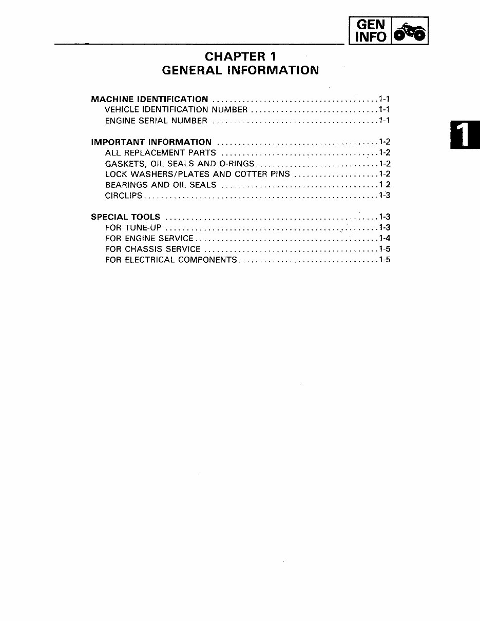1990 Yamaha Banshee 350 Service Repair Manual 90