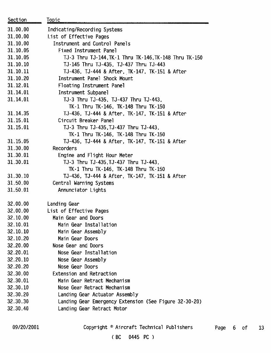 Beechcraft baron 58P 58TC parts manual IPC Manuals Online