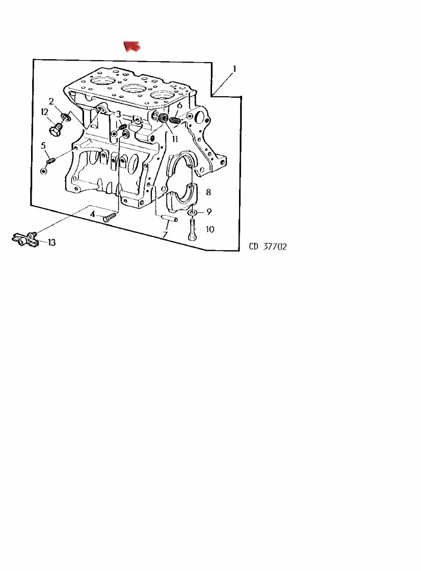 John Deere 1030 - 1130 - 1630 Parts Manual