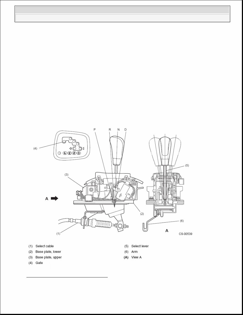 2012 SUBARU TRIBECA Service and Repair Manual