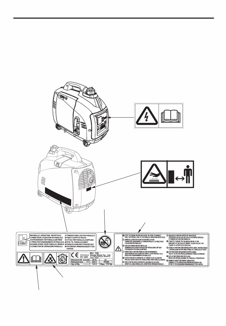 HONDA Generator EU10i EU1000i Shop Repair &amp; Parts Manual