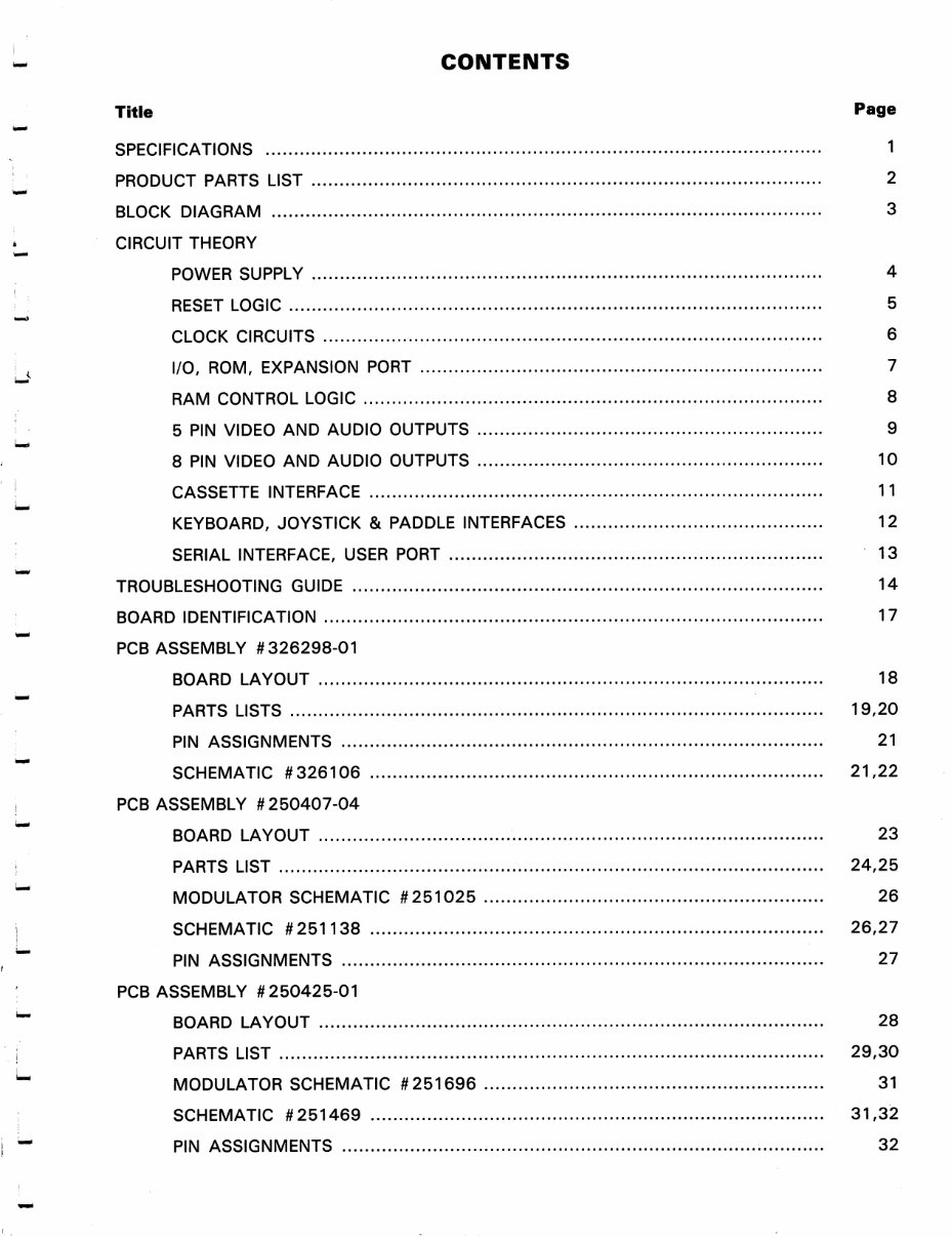 COMMODORE C64 C64C Service Repair Fix Manual