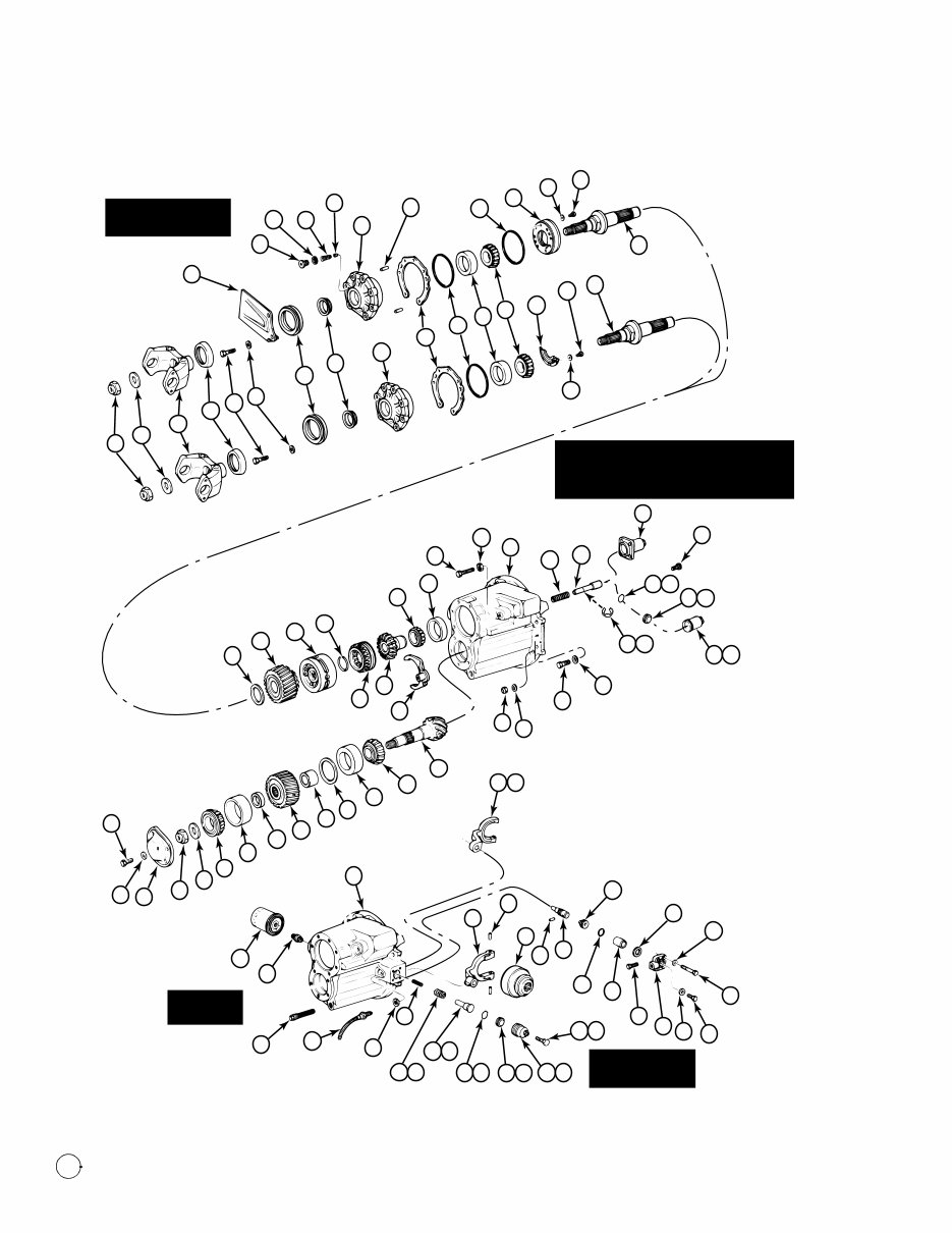 Meritor forward tandem drive axles maintenance service manual