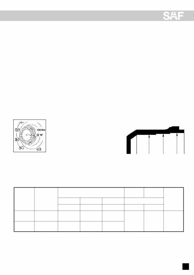 SAF axles and Suspension Assemblies Service Parts Manual