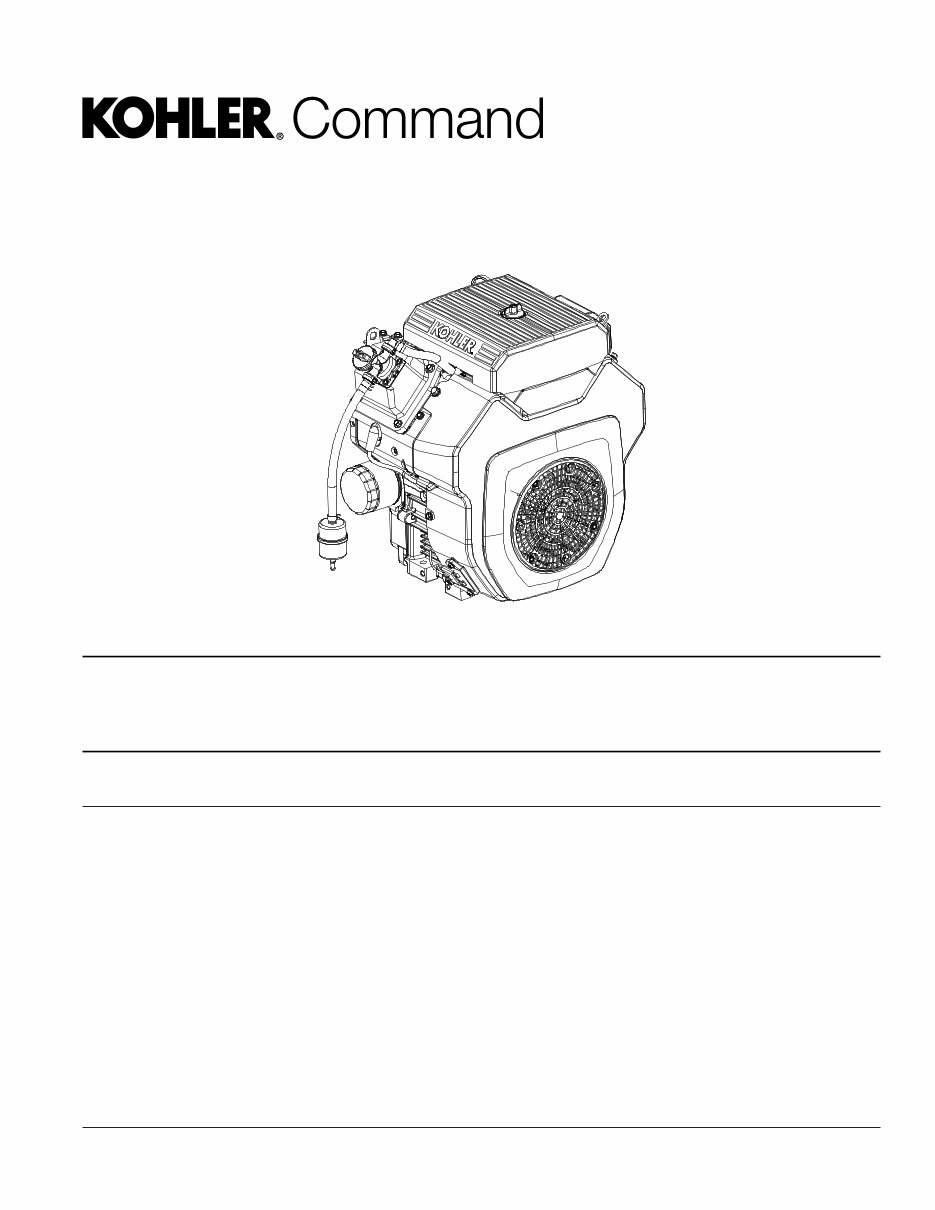 Kohler CH20 Engine Repair Service Manual Manuals Online