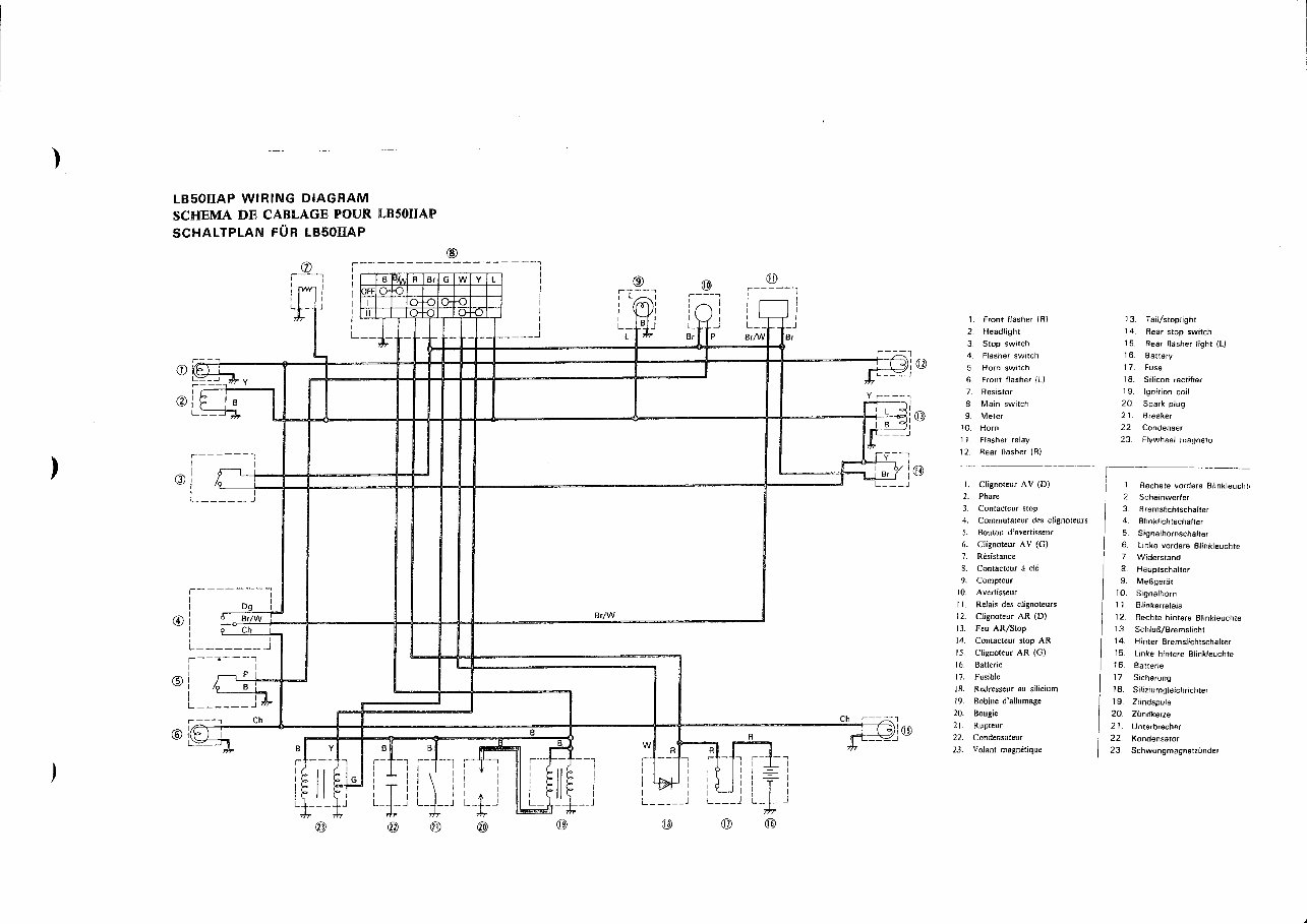 Yamaha Chappy LB50 LB 50 LB2 LB2M Service Repair Workshop Manual