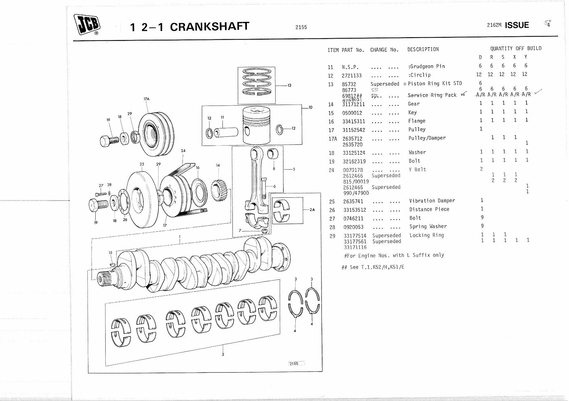 Perkins Engine T6.354 Series Parts Catalogue Manual