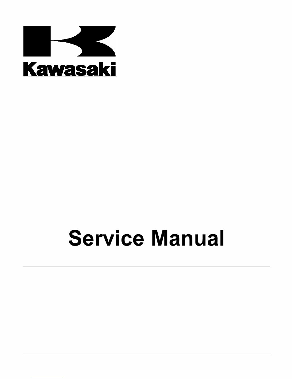 Kawasaki Fj180v 4-stroke Air Cooled Gasoline Engine Workshop Service ...