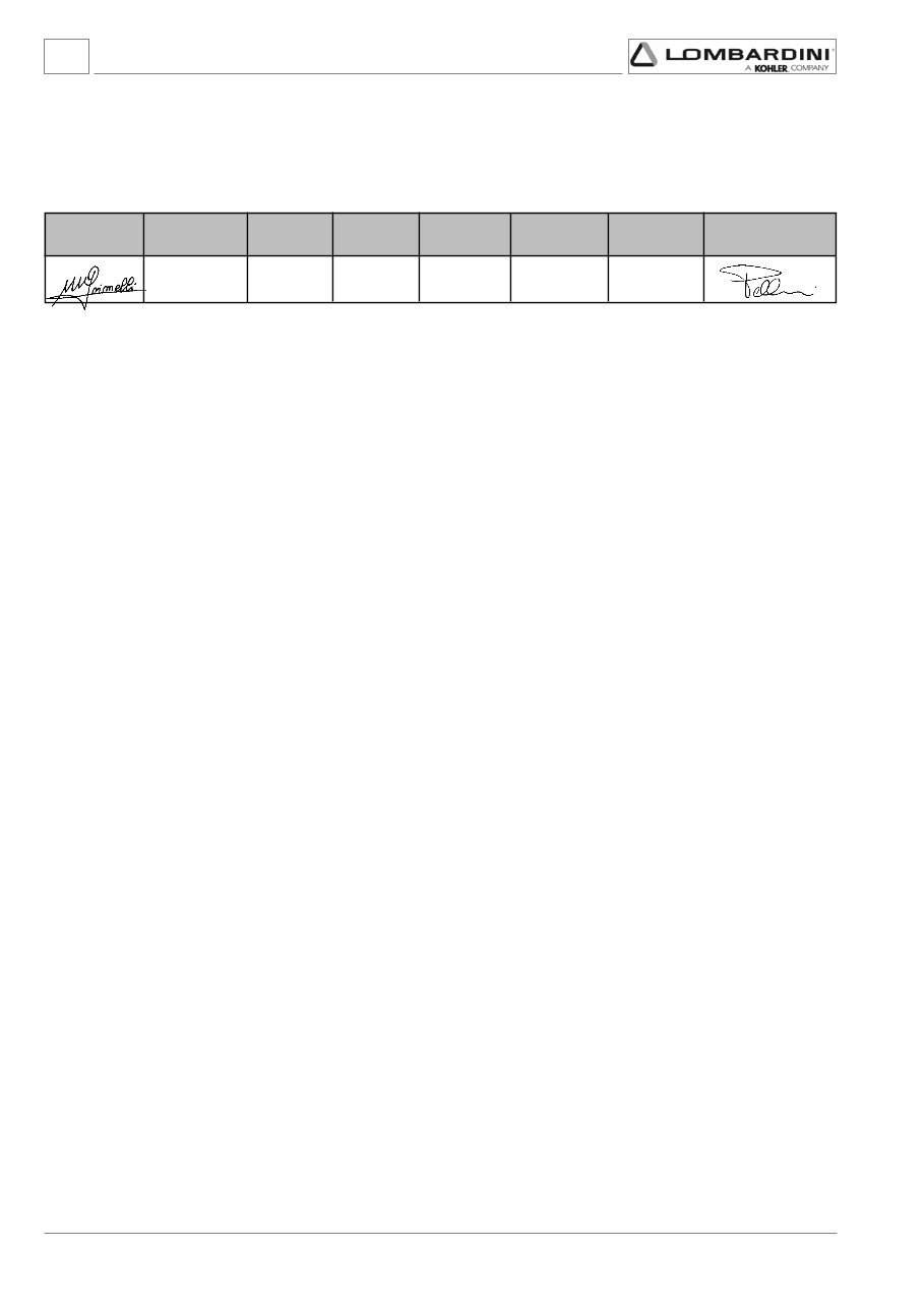 LOMBARDINI 1003 FOCS Engine Repair Manual