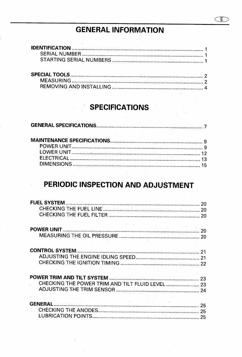 2007 YAMAHA 50 HP OUTBOARD SERVICE MANUAL PDF FREE DOWNLOAD visual data 7