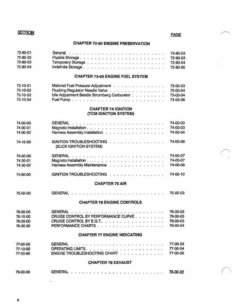 Continental Aircraft Engines O 470 K L M Overhaul Manual