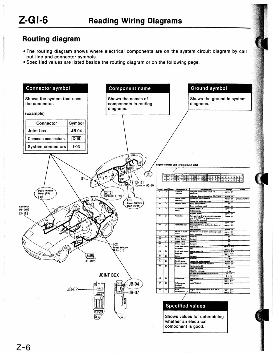 1994 Mazda Rx7 Wiring Diagram Manuals Online