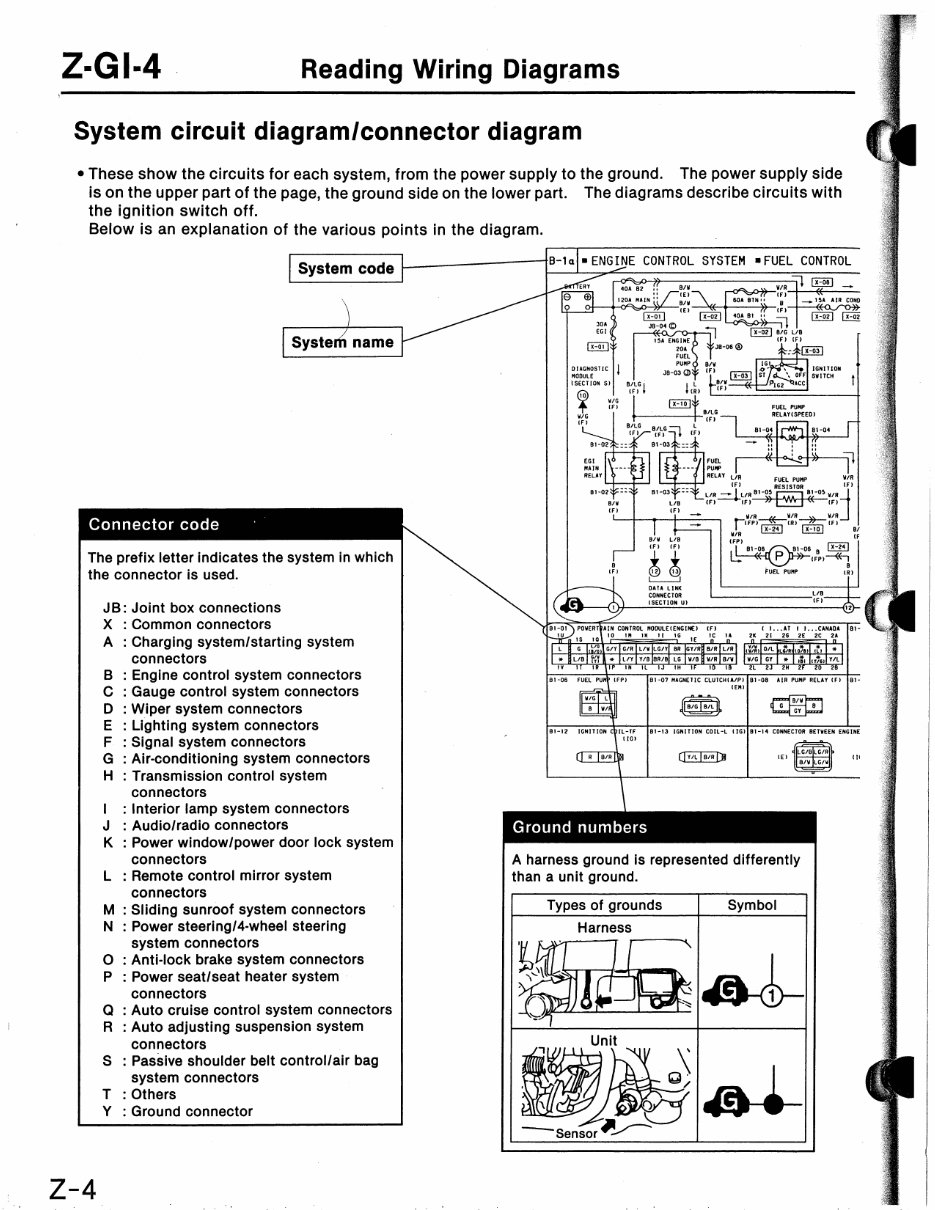 1994 Mazda Rx7 Wiring Diagram Manuals Online