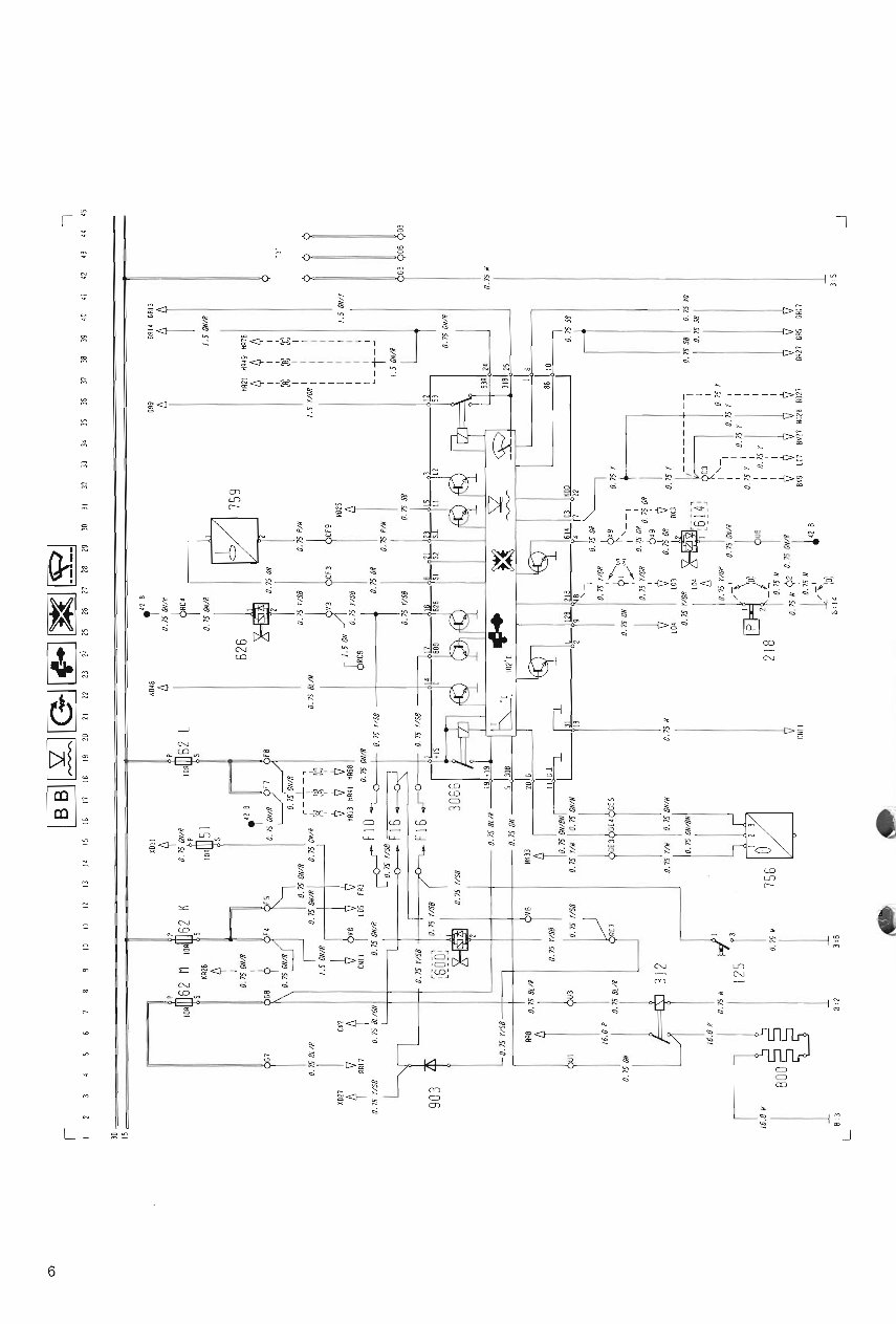 VOLVO Truck Wiring diagram F10 F12 F16 F 10 12 16 LHD