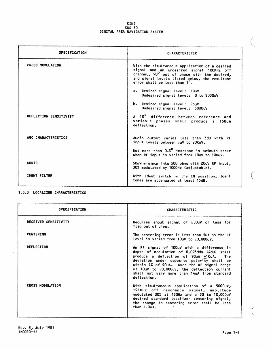 Bendix King KNS 80 installation manual RNAV Manuals Online