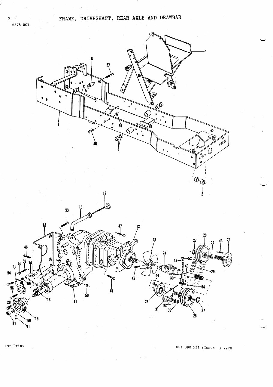 Massey Ferguson Mf 1655 Garden Tractor Parts List Manual Dow