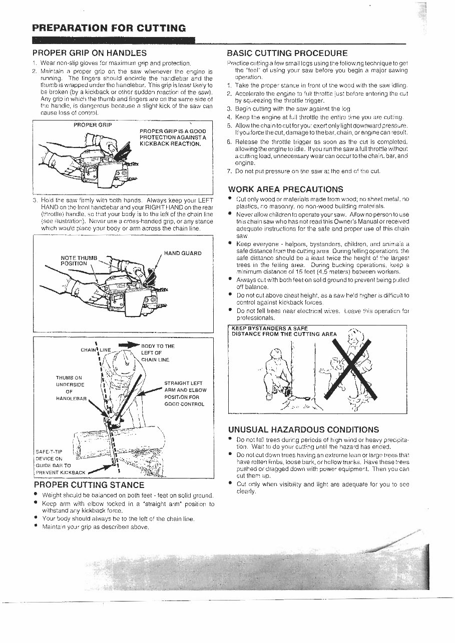 Homelite XL12 Chain Saw Owners, Parts, & Service Manuals