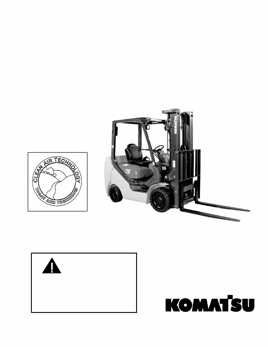 KOMATSU BX 50 Forklift Parts Manual Manuals Online