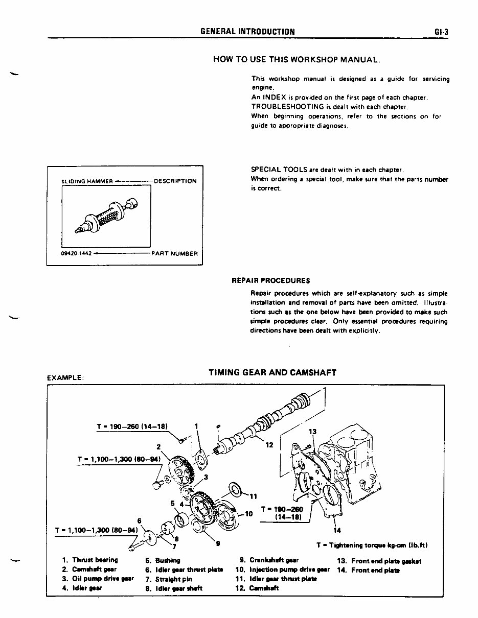 HINO W06D W06D-TI Diesel Engine Workshop Repair Manual