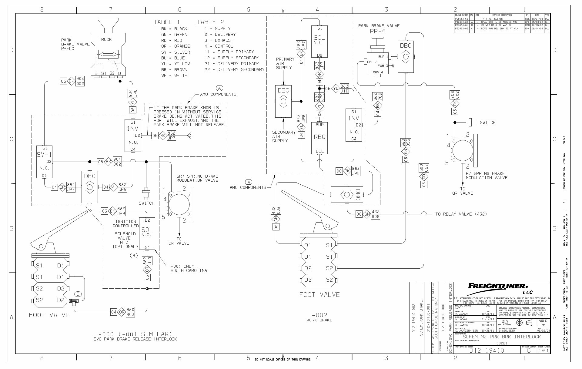 Thomas Freightliner Schoolbus C2 & FS65 service wiring repair