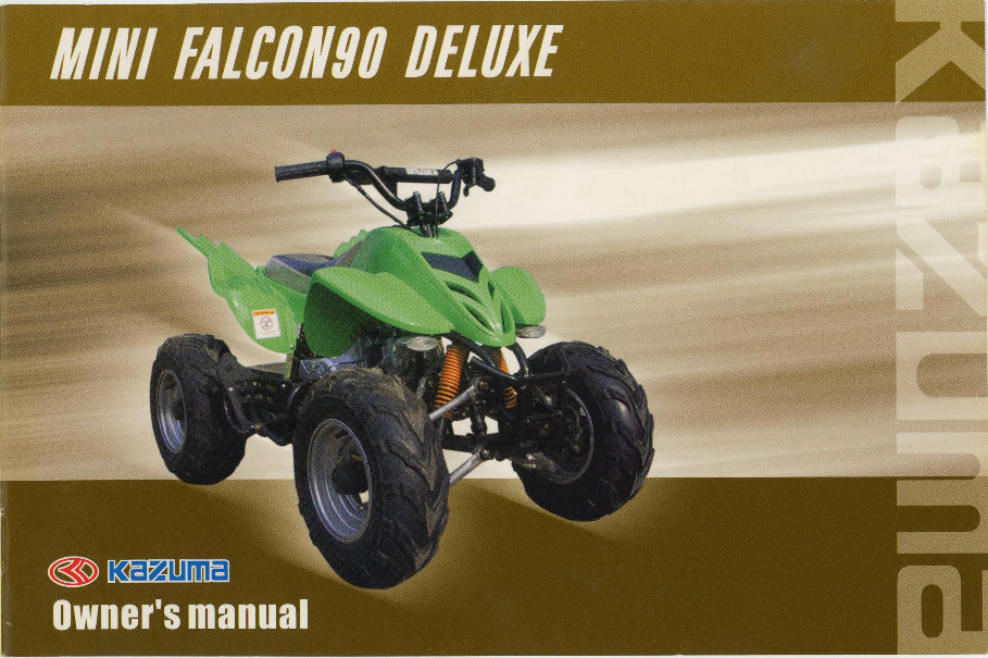thumbnail image 2 of Kazuma Mini Falcon 90CC ATV Replacement Battery (2005 2 of 14