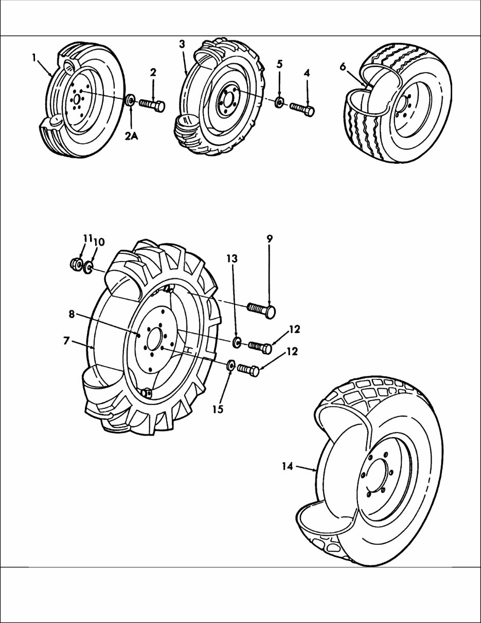 FORD 1920 4 CYLINDER COMPACT Tractor ILLUSTRATED Parts LIST Manual