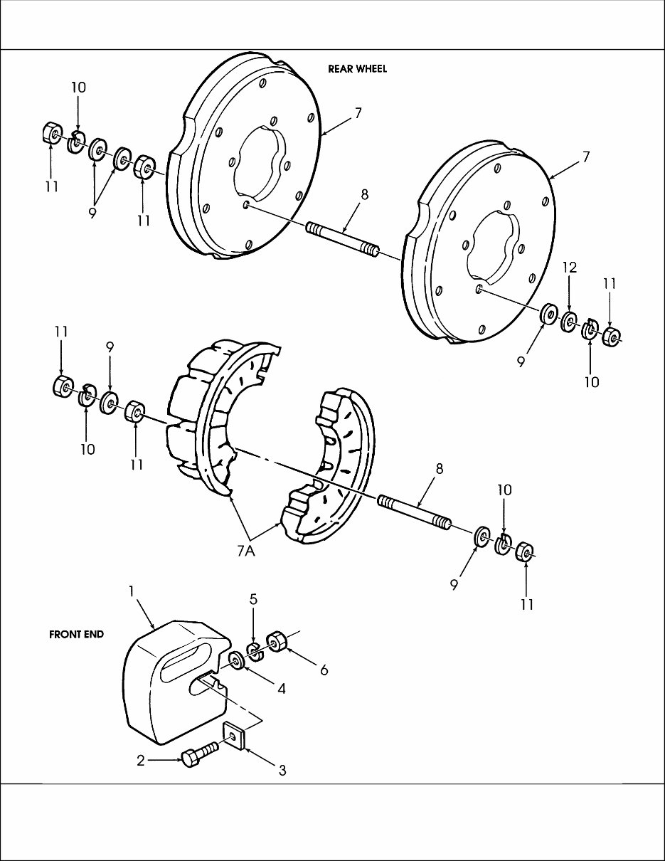 FORD 1920 4 CYLINDER COMPACT Tractor ILLUSTRATED Parts LIST Manual