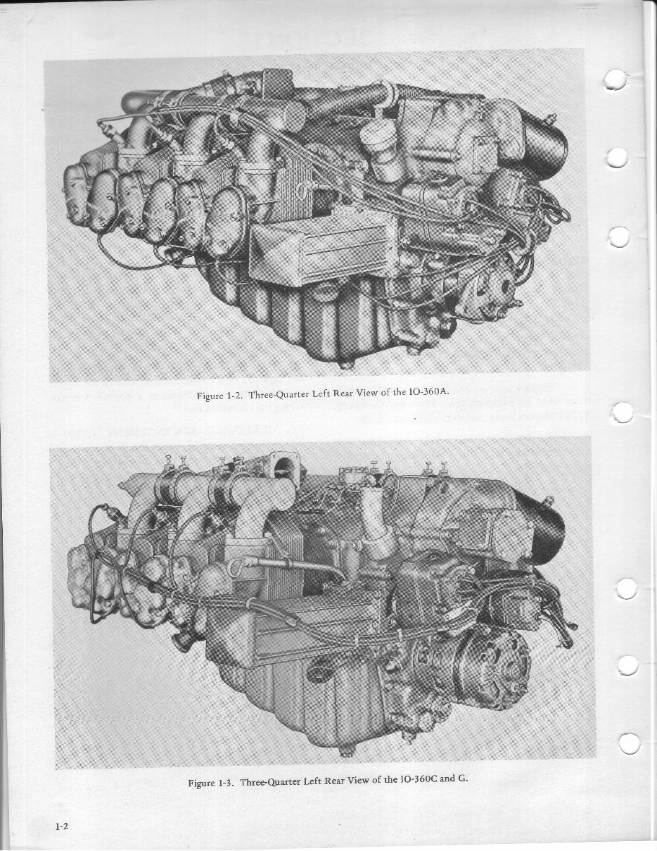 Continentel IO-360 TSIO-360 Series Aircraft Engine Overhaul & Part Manual