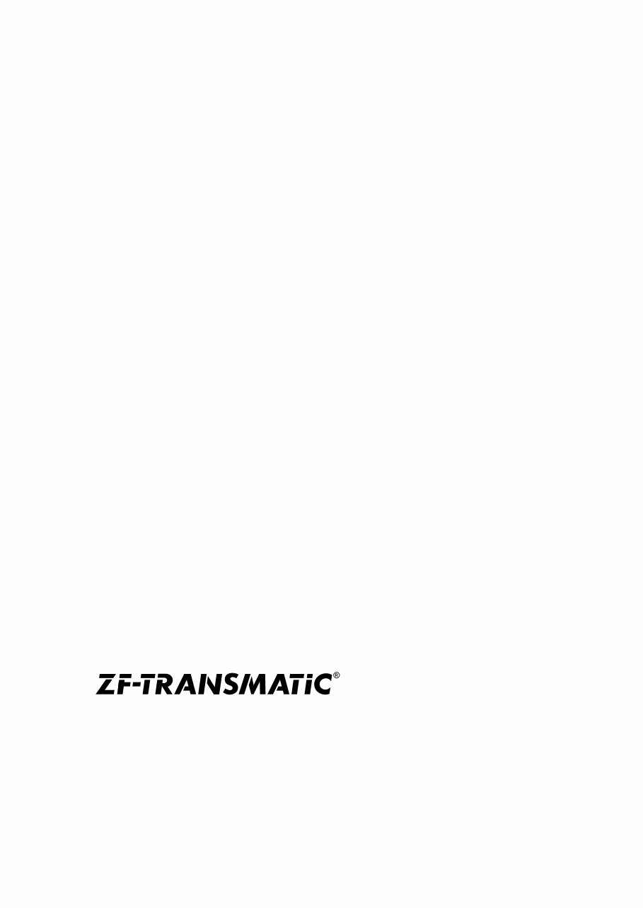 Zf Transmatic Transmission Gearbox Workshop Repair Manual