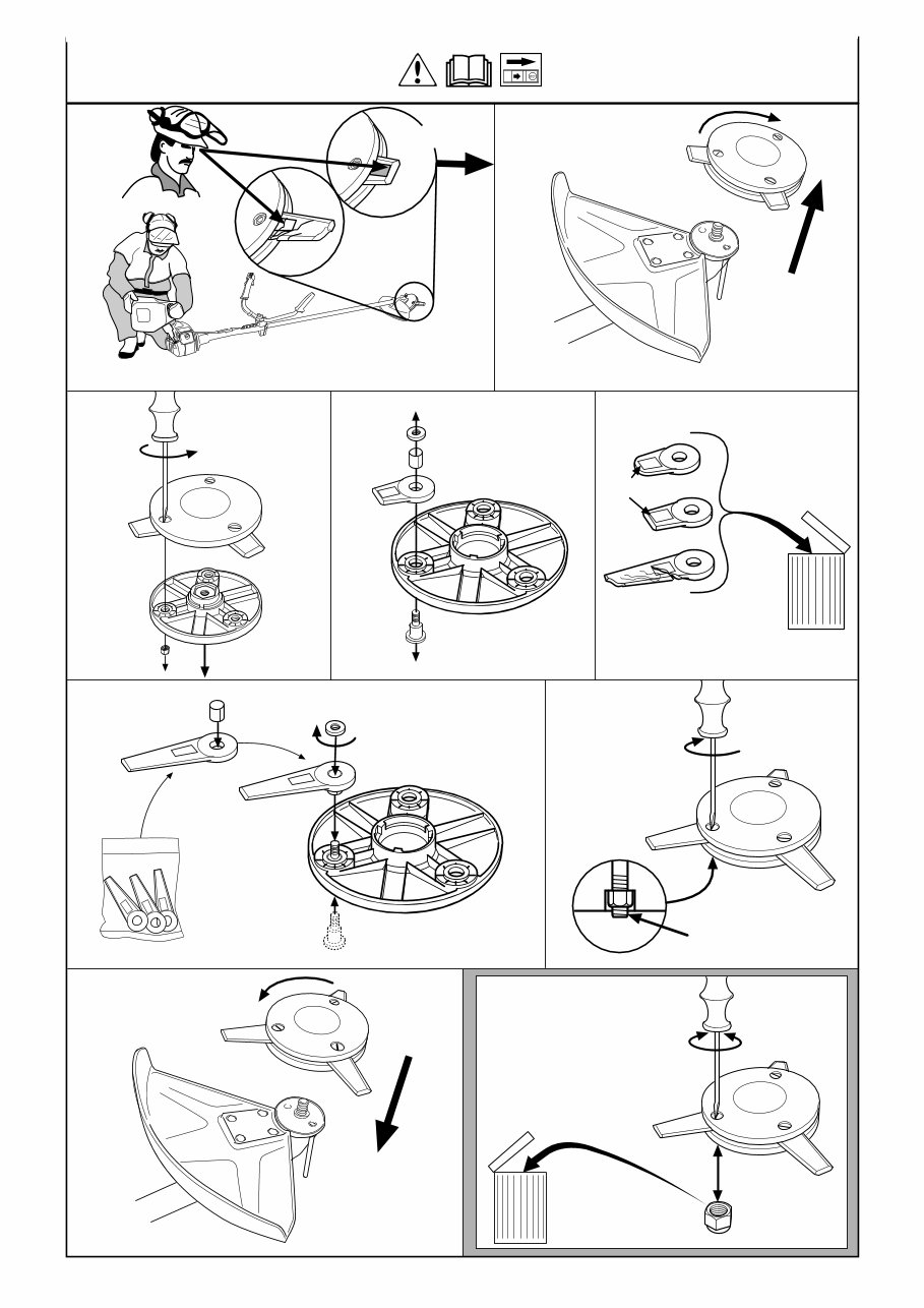 Husqvarna Trimmer heads manual Manuals Online