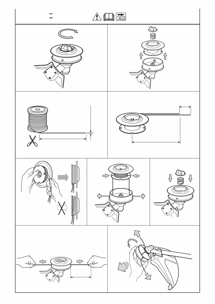 Husqvarna Trimmer heads manual Manuals Online