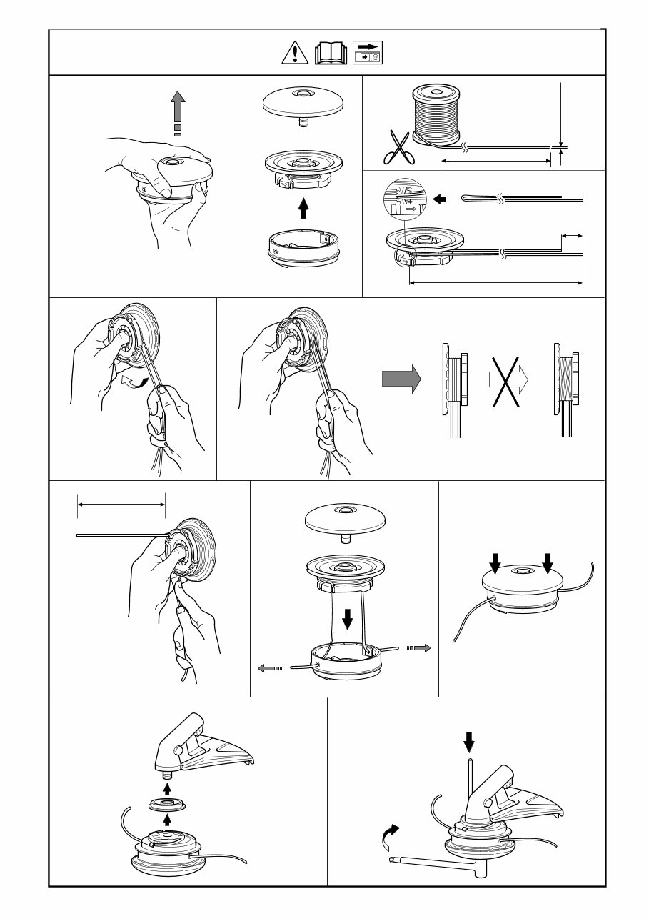 Husqvarna Trimmer heads manual Manuals Online