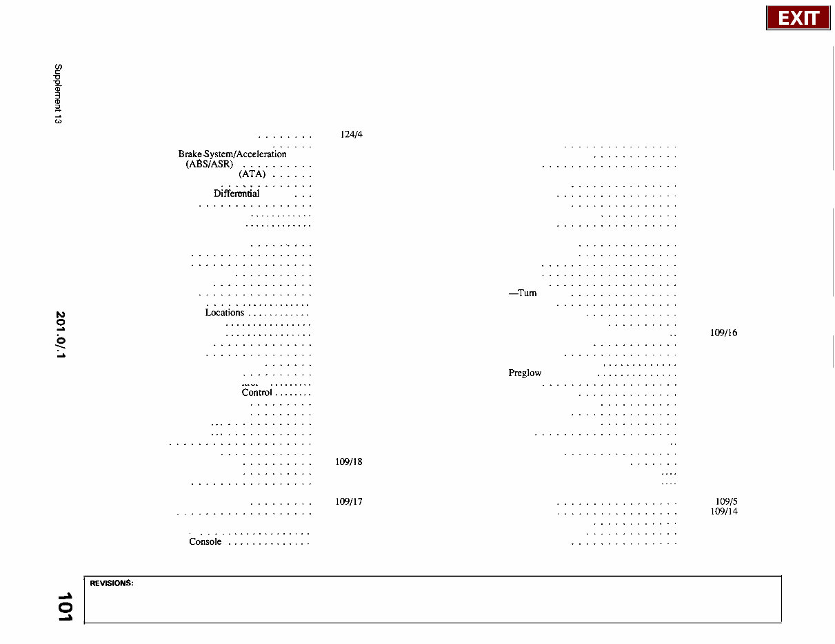 Mercedes Benz 190E Electrical Wiring Diagram