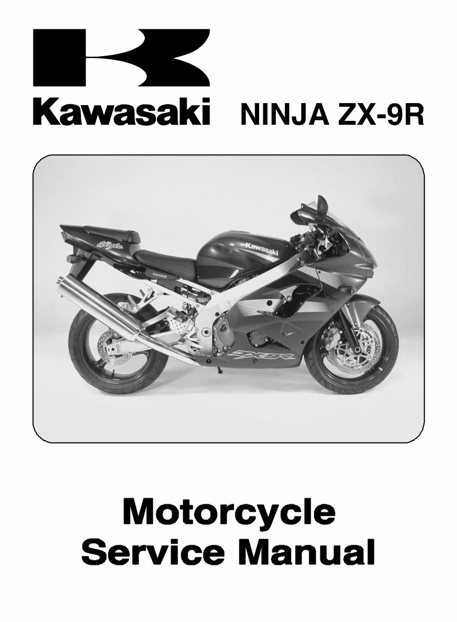 Kawasaki Ninja ZX-9R サービスマニュアル(日本語版) Kawasaki Ninja ZX-9R サービスマニュアル(日本語版) Kawasaki