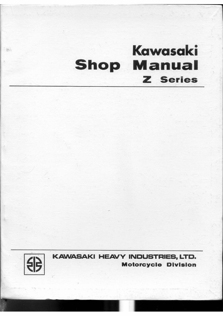 Kawasaki KZ900 ショップマニュアル Kawasaki Z1 & KZ900 & 1000 '73'77 (Haynes Repair Manuals