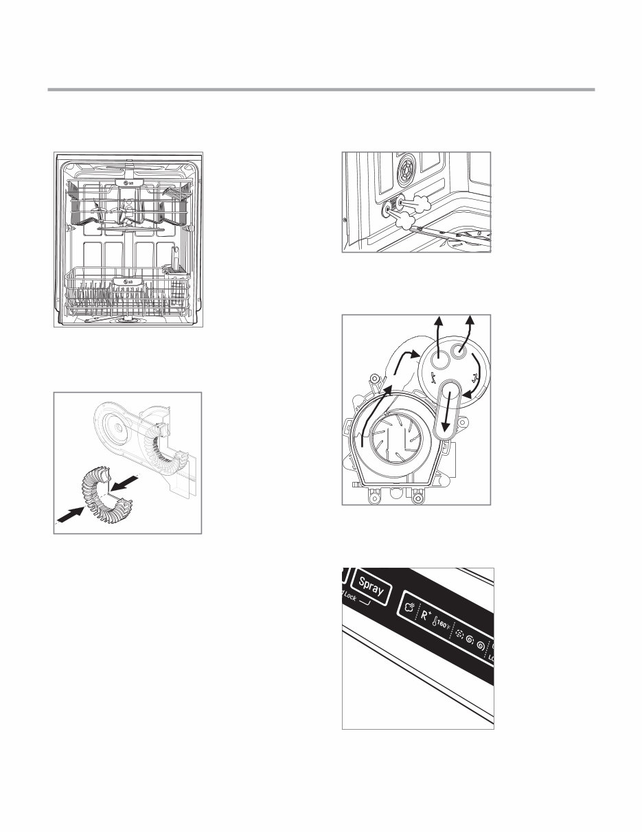 LG LDF7774ST LDF7774BB LDF7774WW Dishwasher Service Manual and Repair Guide
