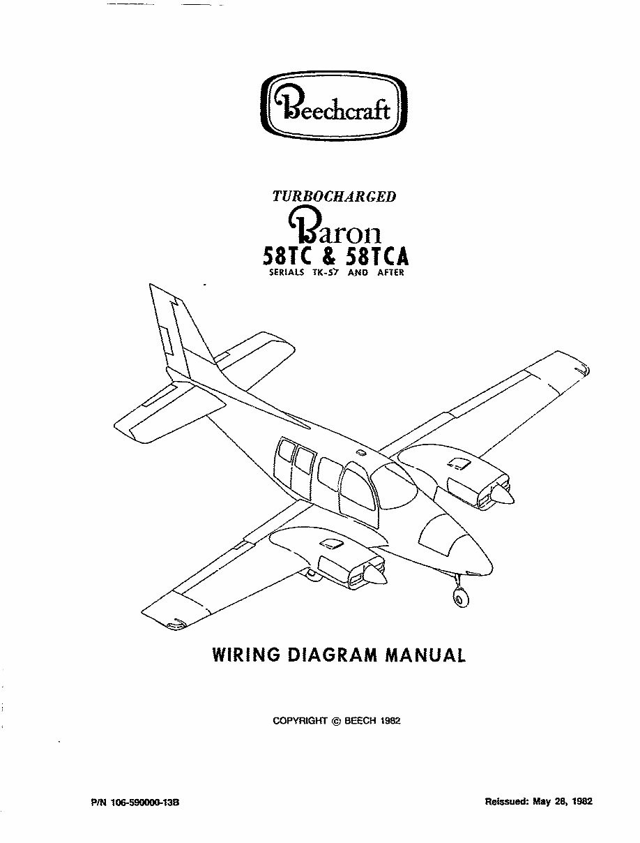 Beechcraft baron electrical manual 58 TC/TCA