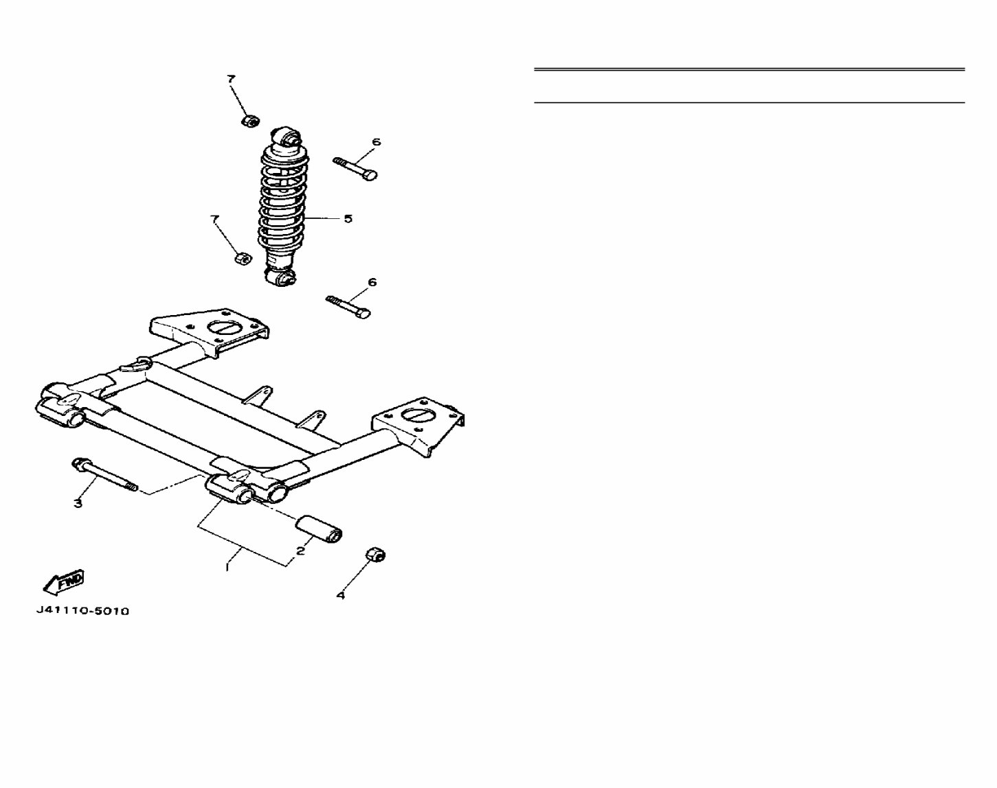YAMAHA G2 ED GOLF CART Parts Manual Catalog