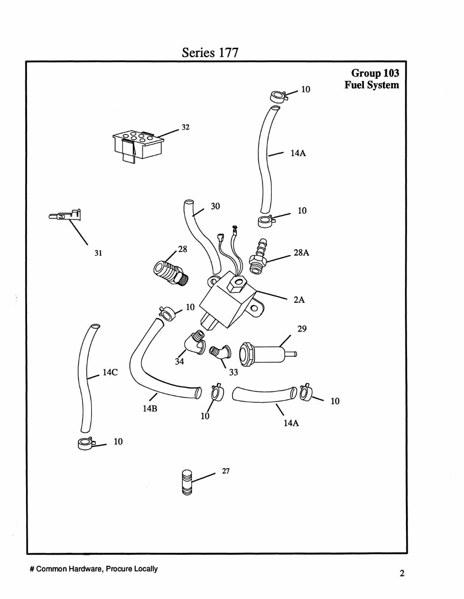 Kohler 2 and 2.5 Kw RV Generator Parts Manual