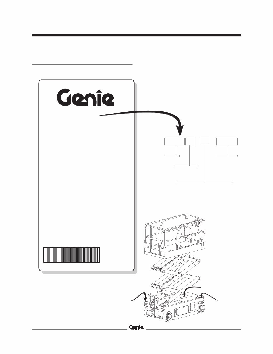 Genie GS-1530/32 GS-1930/32 GS-2032 GS-2632 GS-2046 GS-2646 GS