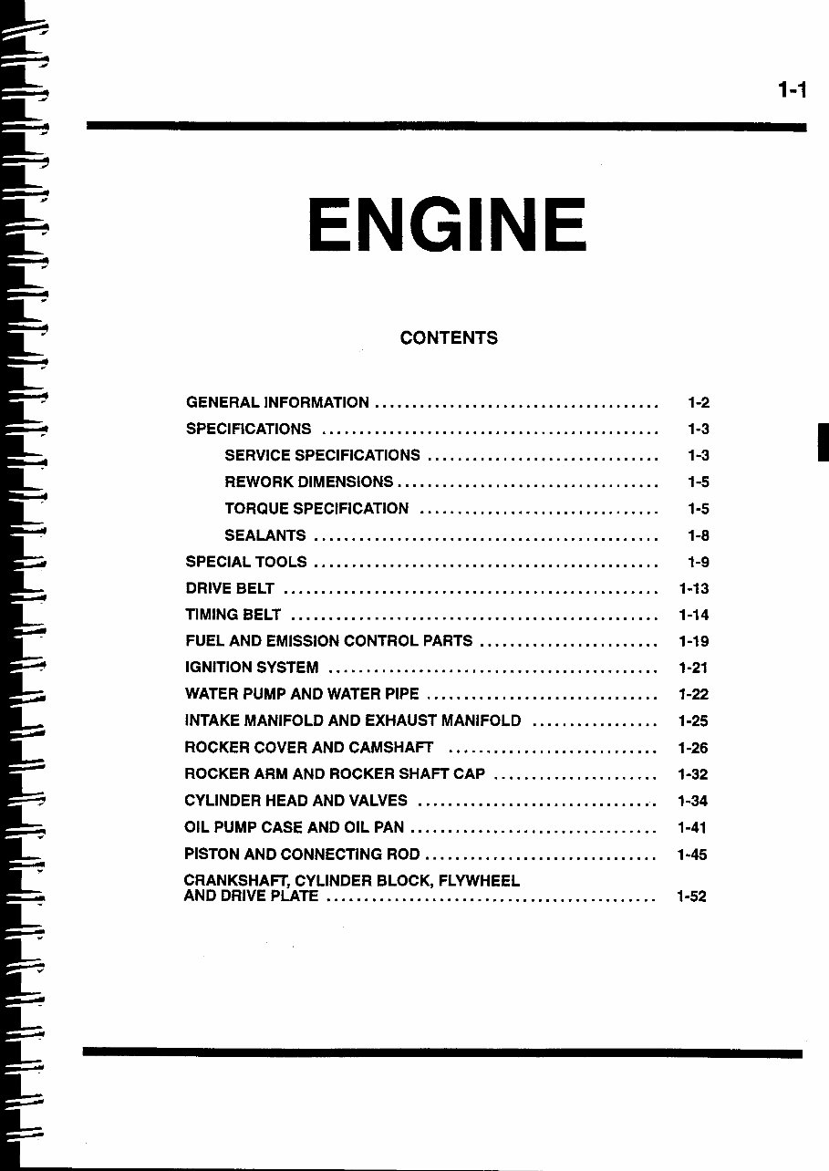 Mitsubishi 6A12 Engine Service Repair Manual